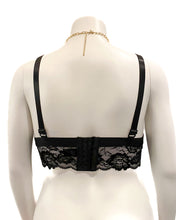 Load image into Gallery viewer, Peak A Lace Plus Bralette- Black
